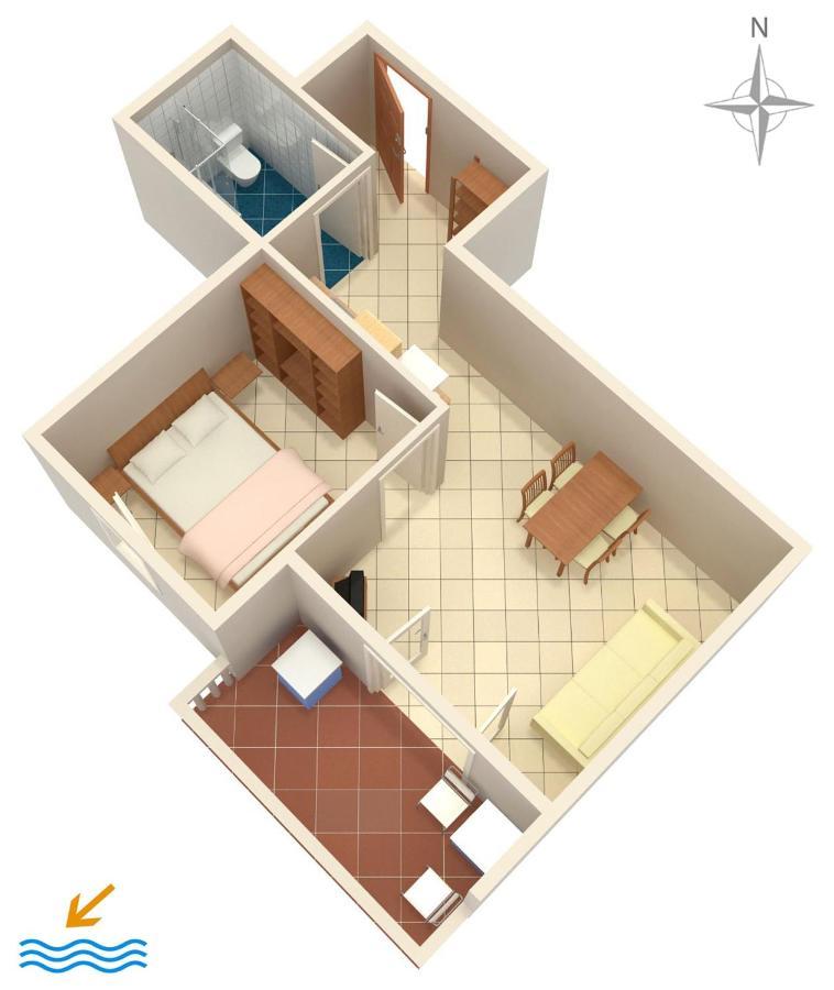 Apartments With A Parking Space Mandre, Pag - 6405 Kolan Exterior foto