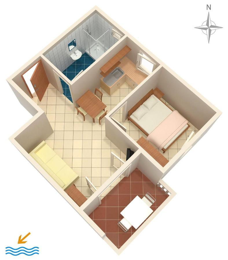 Apartments With A Parking Space Mandre, Pag - 6405 Kolan Exterior foto